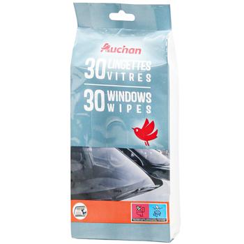 Auchan Wet Wipe for Glass