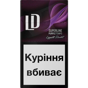 Сигарети з фільтром LD Superline Purple Tempo 20 шт/уп old