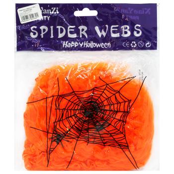 Orange Spider Web with Spiders 20g - buy, prices for Za Raz - photo 1