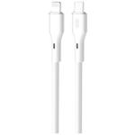 XO CB-Q71LC USB Type-C to Lightning 27W White Data Cable 1m