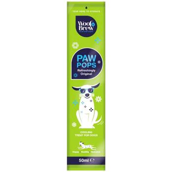 Woof & Brew Paw Pops Refreshingly Original морозиво для собак 10х50 мл - купить, цены на MasterZoo - фото 2