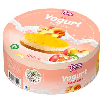 Торт Tarta Yogurt Peach Cake 400г - купить, цены на - фото 3