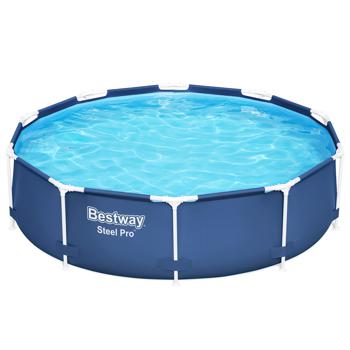 Bestway Steel Pro Frame Pool Set with Filter Pump 305x76cm - buy, prices for Auchan - photo 1