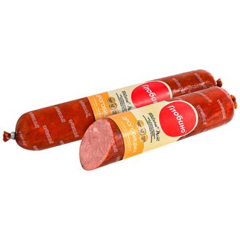 Колбаса Глобино Дрогобычская полукопченая высший сорт 460г - купить, цены на ЕКО Маркет - фото 2