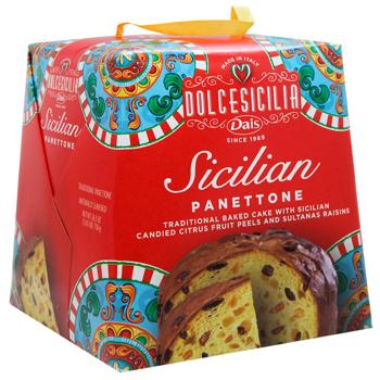 Панеттоне Dais Dolcesicilia Традиционный 750г - купить, цены на - фото 3