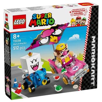 Lego Super Mario Mario Kart Wario и King Boo Building Set 72038 - buy, prices for Auchan - photo 1