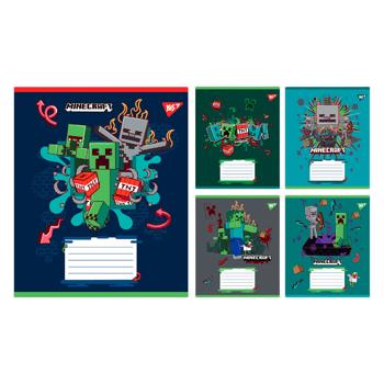 Yes Minecraft Heroes Notebook in a Cage А5 18 sheets - buy, prices for NOVUS - photo 1