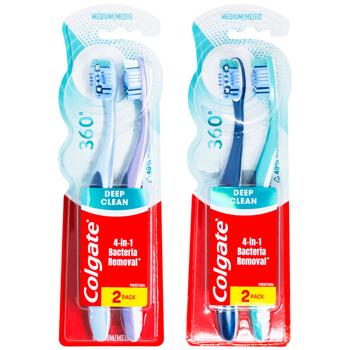 Colgate 360 Super Clean Toothbrush 2pcs - buy, prices for NOVUS - photo 1
