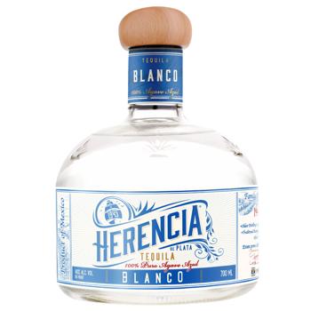 Текіла Herencia de Plata Blanco 38% 0,7л - купити, ціни на AlcoHub - фото 1