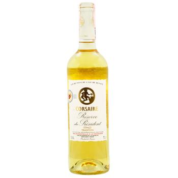 Corsaire Reserve du President White Dry Wine 12% 0.75l - buy, prices for MegaMarket - photo 1