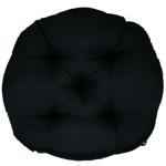 Provence Fibra Chair Cushion 40cm Black