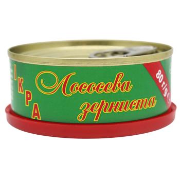 Икра лососевая красная 80г - купить, цены на КОСМОС - фото 1