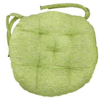 Provence Chenilla Light Green Pillow for Chair 40cm