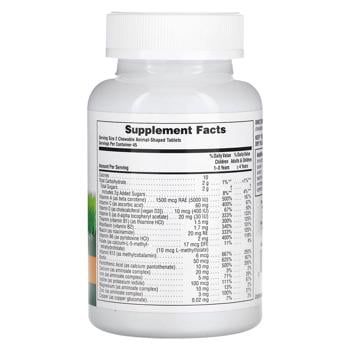 Natures Plus Orange Flavored Children's Multivitamin 90 chewables - buy, prices for Biotus - photo 2