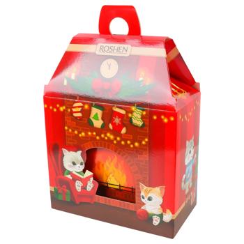 Roshen New Year's Fireplace Christmas Sweets Set 665g - buy, prices for Ideal - photo 1