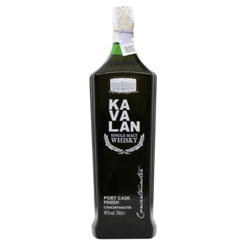 Kavalan Port Cask Finish Whiskey 40% 0.7l - buy, prices for Ideal - photo 3