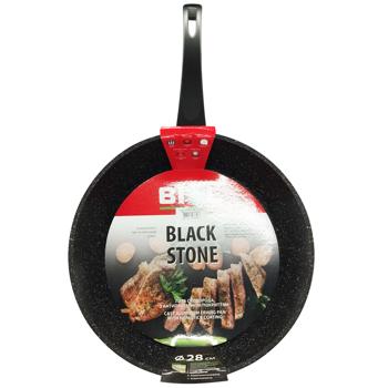 Biol Granite Gray Frying Pan with Non-stick Coating 28cm - buy, prices for Vostorg - photo 2