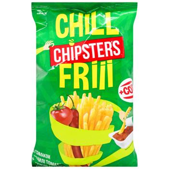 Chipsters Green Onion Chili Tomato + Sweet Sour Sauce 55g