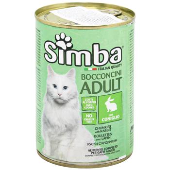 Simba Wet Food with Rabbit for Cats 415g - buy, prices for Ideal - photo 1