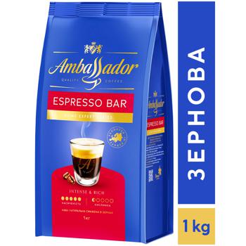 Кофе в зернах Ambassador Espresso Bar 1000г - купить, цены на МегаМаркет - фото 1