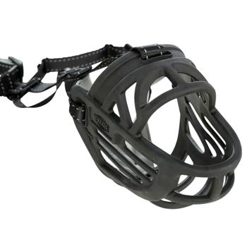 Trixie Muzzle Flex Silicone Muzzle L 27cm Black - buy, prices for MasterZoo - photo 2