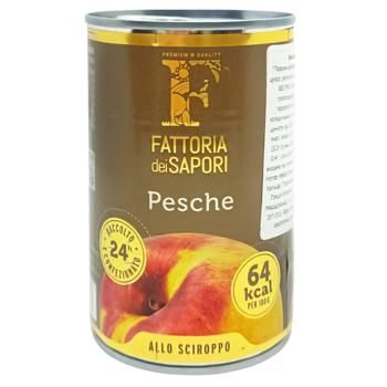 Персики Fattoria dei Sapori 415г - купити, ціни на КОСМОС - фото 2