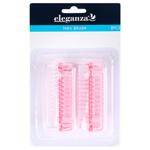 Набор щеток Eleganza для ногтей 2шт по 83*36*30мм