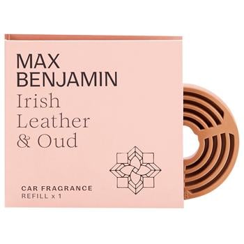 Картридж Max Benjamin Irish Leather & Oud для аромадиспенсера