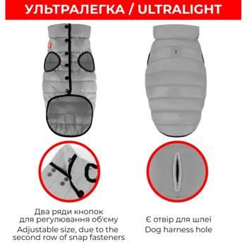Курточка для собак Waudog Clothes р.M40 с рисунком леопард - купить, цены на MasterZoo - фото 3