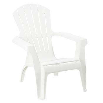 Dolomiti White Plastic Chair 820x740x875mm