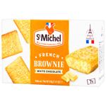 St Michel Brownie with White Chocolate 210g