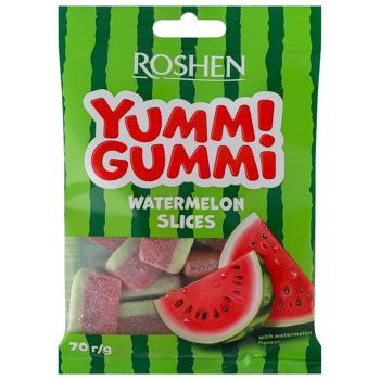 Цукерки Roshen Yummi Gummi Кавун желейні 70г - купити, ціни на NOVUS - фото 1