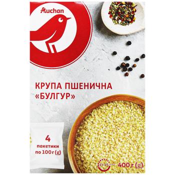 Auchan Bulgur Wheat Groats 4pcs*100g - buy, prices for Auchan - photo 2