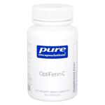 Вітамін С, кальцій і заліза бісгліцинат Pure Encapsulations OptiFerin-C 60 капсул