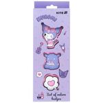 Набор бейджей Kite Kuromi на липучке 3шт