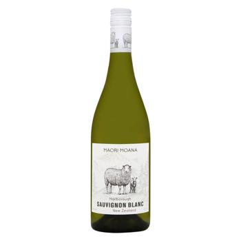 Вино Maori Moana Sauvignon Blanc New Zealand біле сухе 12% 0,75л - купити, ціни на NOVUS - фото 1