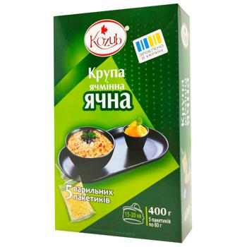 Крупа ячна Козуб 5х80г к/у