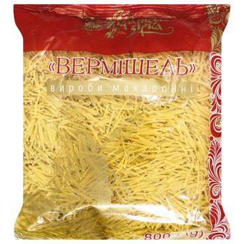 Ukrajinska Zirka Vermicelli Pasta 800g - buy, prices for COSMOS - photo 1