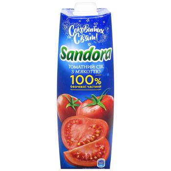 Sandora Tomato Juice with Pulp 0.95l - buy, prices for EKO Market - photo 2