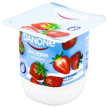 Danone Strawberry Yogurt 1.2% 115g - buy, prices for COSMOS - photo 5