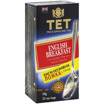 Чай ТЕТ Британська імперія чорний байховий 25шт х 2г - купити, ціни на Чудо Маркет - фото 3