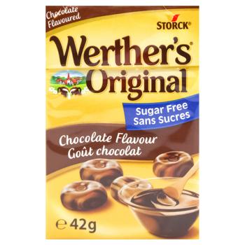 Цукерки Werther's Original зі смаком шоколаду  42г - купити, ціни на - фото 2