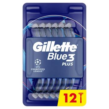 Бритвы одноразовые Gillette Blue3 Plus Comfort 12шт - купить, цены на Таврия В - фото 2