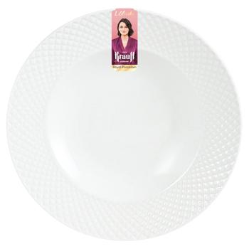 Тарілка супова Krauff з порцеляни 22,2см - купити, ціни на Таврія В - фото 2