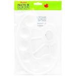 Auchan White 10 Compartment Painting Palette