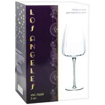 НР КЕЛИХІВ Д/ЧЕРВОНОГО 2Х650МЛ LA - купить, цены на Auchan - фото 2