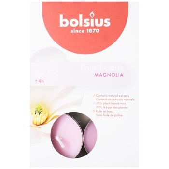 Свічка Bolsius True Scents магнолія 6шт - купити, ціни на КОСМОС - фото 1