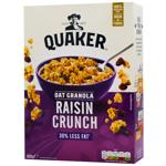 Гранола Quaker овсяная с изюмом 500г