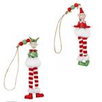 Украшение елочное Koopman Эльф 5х1,5х7,5см