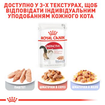 Корм вологий Royal Canin Instinctive з домашньою птицею для дорослих котів 85г - купити, ціни на MasterZoo - фото 5